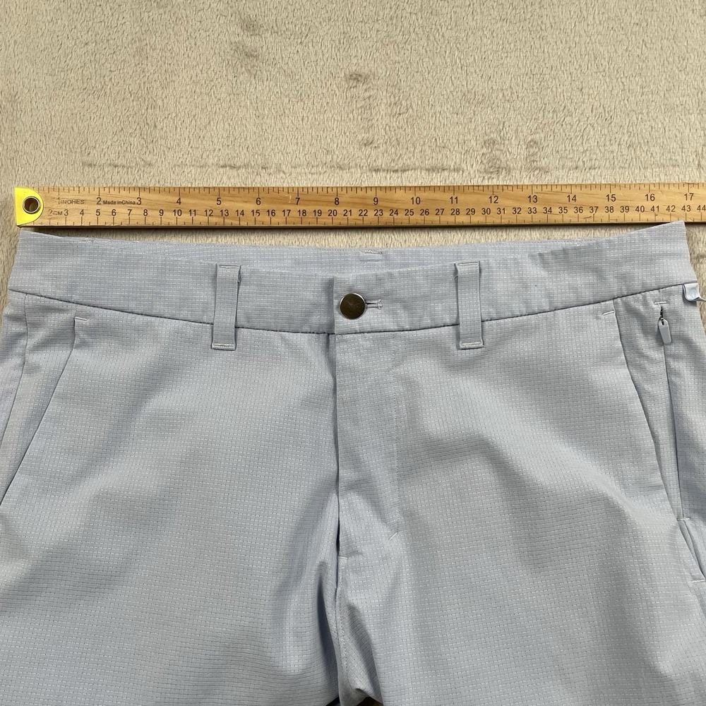 Lululemon Commission Ventlight Pant Mens 33x29 Blue Slim Fit Commuter Stretch - Picture 8 of 12